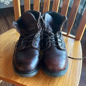 Red Wing Men's Brown Leather Boots, 10.5 E2